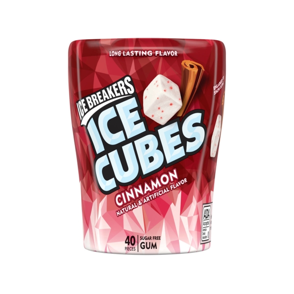 Ice Breakers Ice Cubes Cinnamon 40pcs 6x92gr