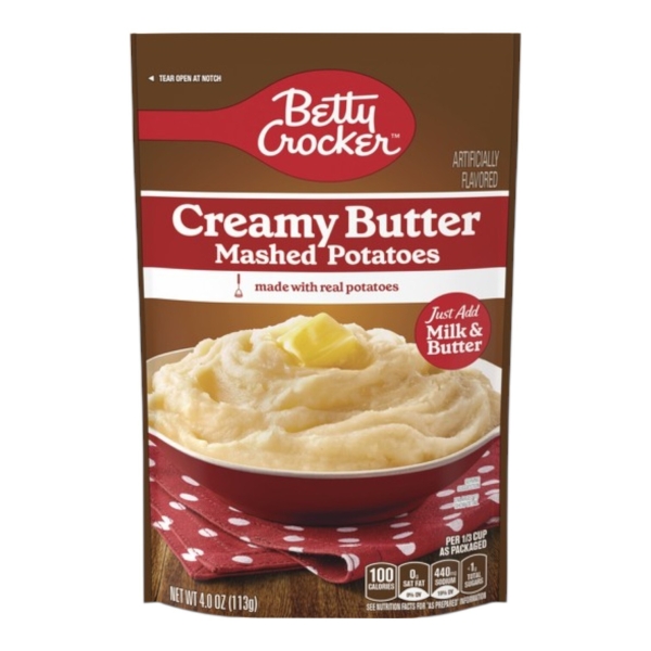 Betty Crocker Mashed Potatoes Creamy Butter 8x113gr
