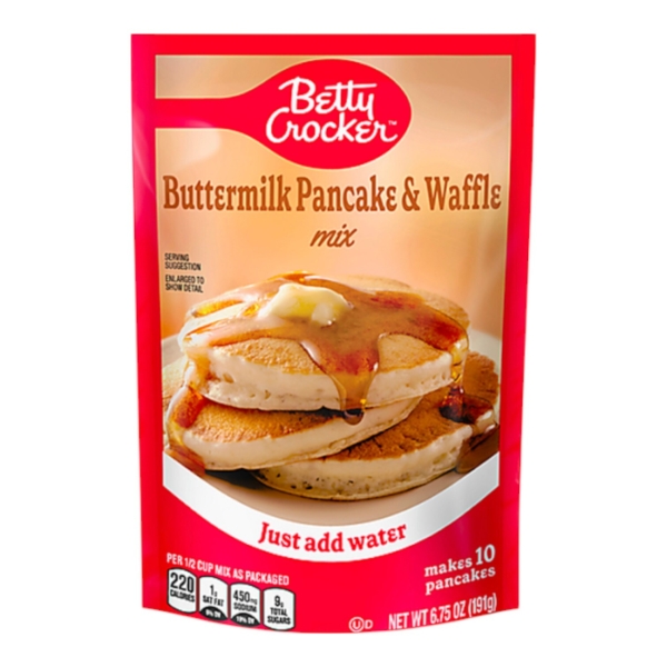 Betty Crocker Pancake Waffle Mix Buttermilk 9x191gr