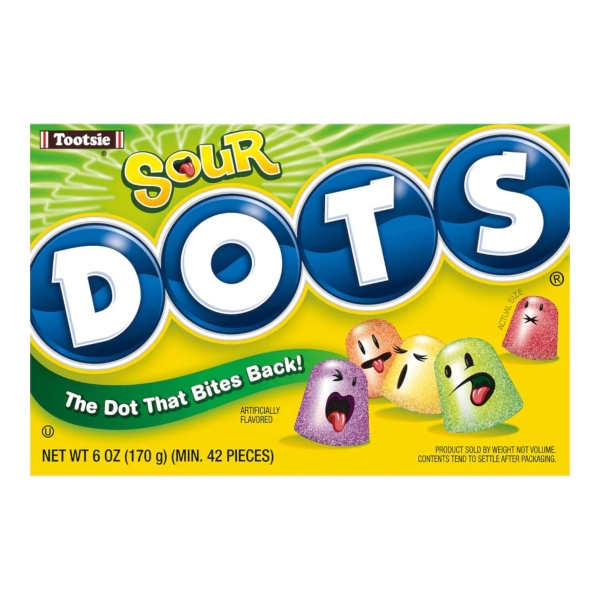 Dots Sour Gumdrops (theaterbox) 12x170gr