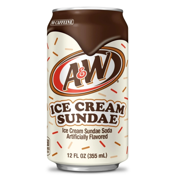 A&W Ice Cream Sundae 12x355ml