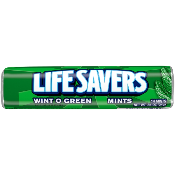 LifeSavers Hard Candy Roll Mints Wintergreen 14 pc 20x24gr
