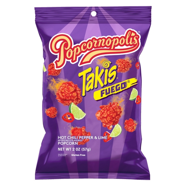 Takis Fuego Popcorn 5x57gr