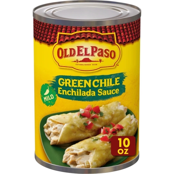Old El Paso Green Chile Enchilada Sauce Mild 12x283gr