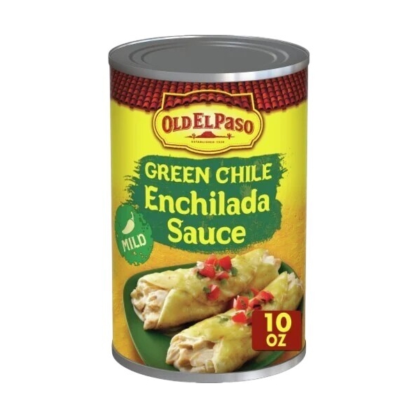 Old El Paso Green Chile Enchilada Sauce Medium 12x283gr