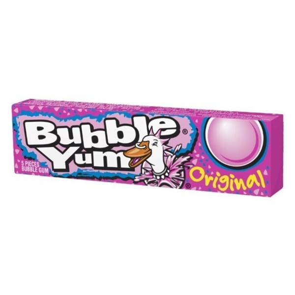 Bubble Yum Original Bubble Gum 18x40gr
