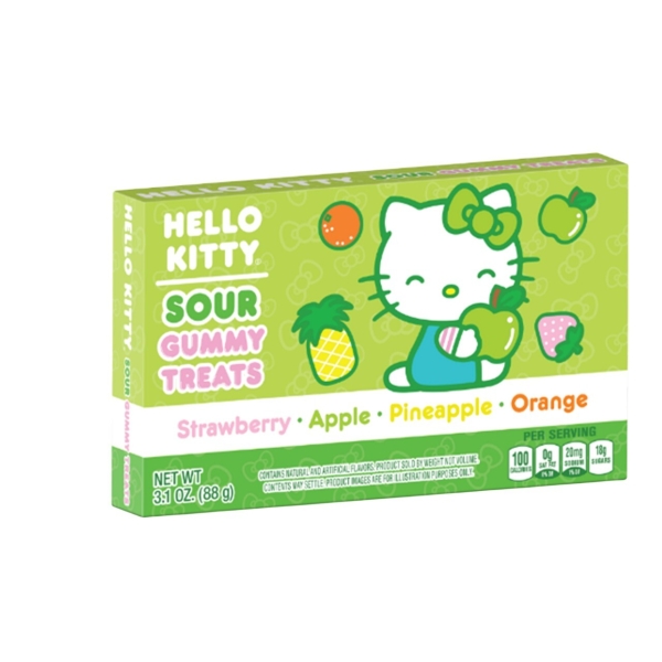 Hello Kitty Gummi Treats Sour (theaterbox) 12x88gr