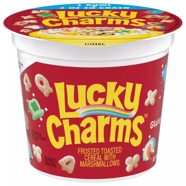 Lucky Charms Cereal Cup 12x48gr