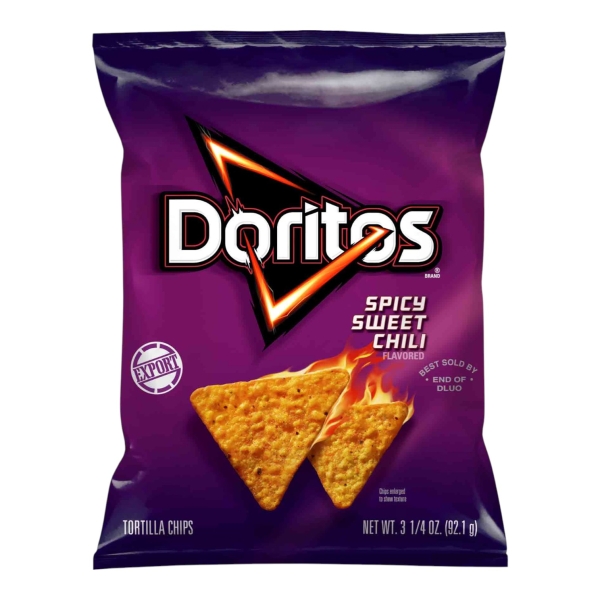 Doritos Spicy Sweet Chili Vending Size 18x92gr
