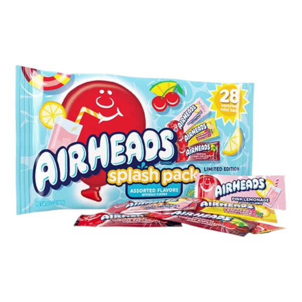 Perfetti LE Mini Airheads Splash Pack 12x340Gr