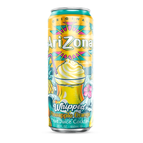 Arizona Whipped Pineapple Orange 24x650Ml