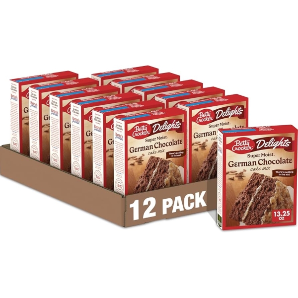 BC Super Moist German Chocolate Cake Mix 12x375gr