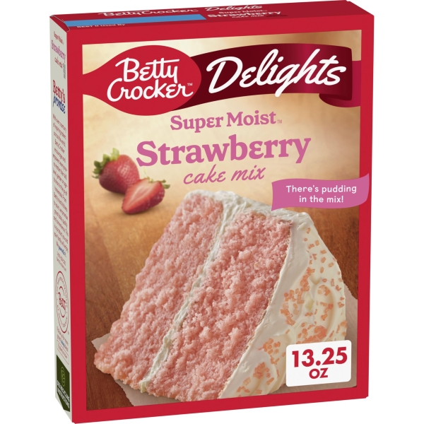 BC Super Moist Strawberry Cake Mix 12x375gr