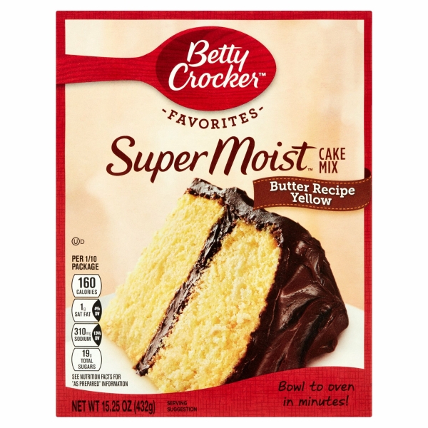 BC Cake Mix Butter Recipe Yellow 12x376gr
