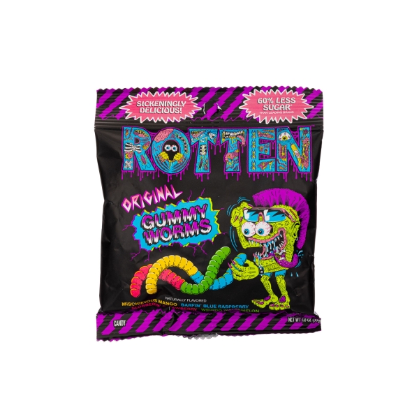 Rotten Original Gummy Worms 8x50gr