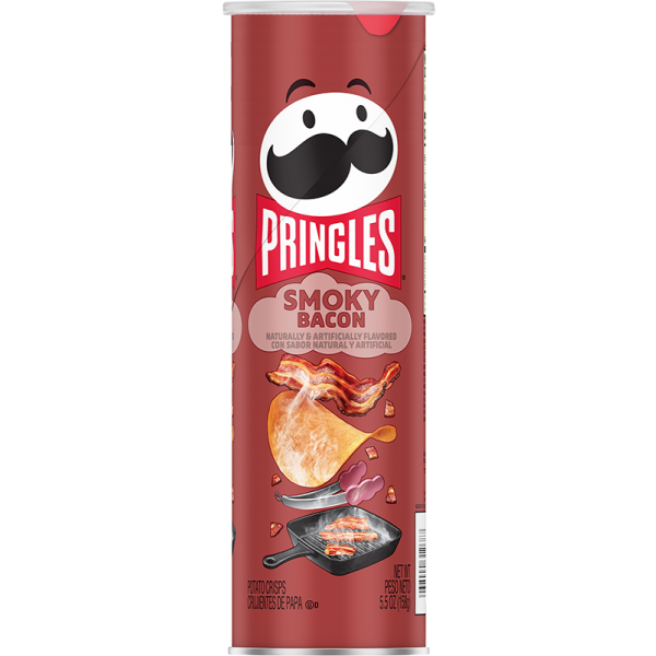 Pringles Smoky Bacon 14x158gr