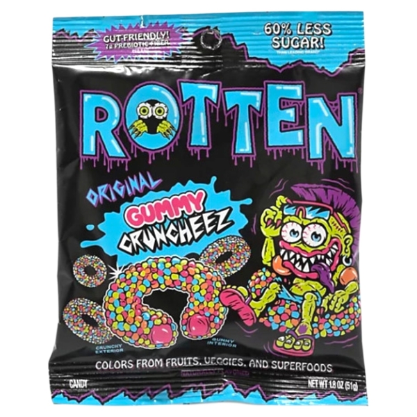 Rotten Original Gummy Cruncheez 8x50gr