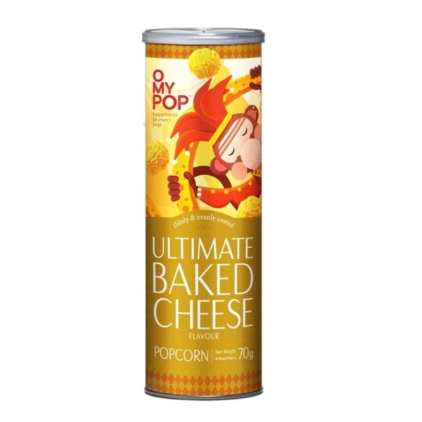 Omypop Baked Cheese Popcorn 12x70gr