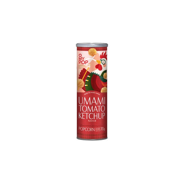 Omypop Tomato Ketchup Popcorn 12x70gr