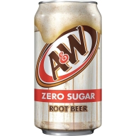 A&W Zero Root Beer 12x355ml