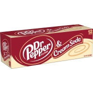Dr Pepper & Cream Soda 12x355ml