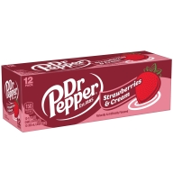 Dr Pepper Strawberries & Cream 12x355ml