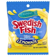 Swedish Fish Blue Raspberry Lemonade (Peg bag) 12x102gr