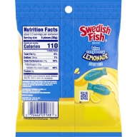 Swedish Fish Blue Raspberry Lemonade (Peg bag) 12x102gr