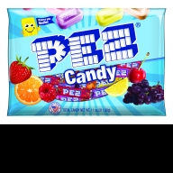 PEZ Assorted Fruit Candy (laydown bag) 12x312gr