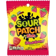 Sour Patch Kids Strawberry (peg bag) 12x102gr