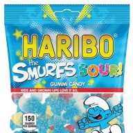 Haribo The Smurfs Sour (Peg Bag) 12x113gr