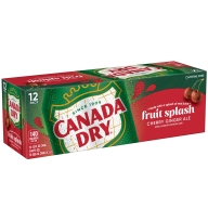 Canada Dry Sugar Cherry Ginger Ale 12x355ml