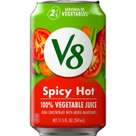V8 Spicy Hot Vegetable Juice 24x341ml