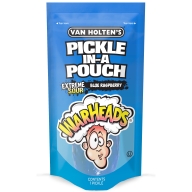Van Holten's Pickle-In-A-Pouch WARHEADS Blue Raspberry Pickle 12x140gr