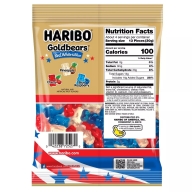 Haribo Goldbears LE Red White Blue (Peg Bag) 12x113gr