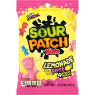 Sour Patch Kids Lemonade Fest (peg bag) 12x227gr
