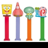 PEZ Poly Pack Spongebob Assortment 12x16gr