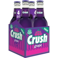 Crush Grape Soda Real Sugar (glass) 24x355ml