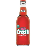 Crush Strawberry Soda Real Sugar (glass) 24x355ml