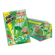 Pop Rocks Dips Sour Apple 18x18gr