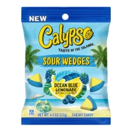 Calypso Sour Wedges Ocean Blue Lemonade 12x127gr