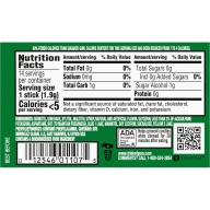 Trident Spearmint Sugar Free Chewing Gum 12x319gr
